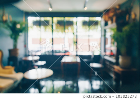 abstract blur coffee shop cafe and restaurant for background 103823278