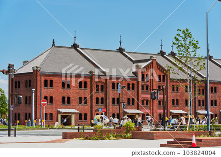 都市風景橫濱紅磚倉庫 103824004