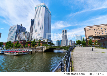 城市景觀橫濱萬國橋 城市景觀橫濱萬國橋 103824732