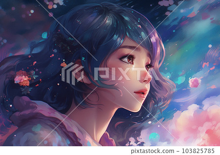 凝視太空的女孩 103825785