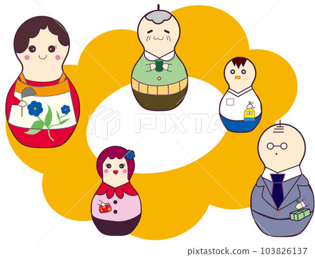 俄羅斯套娃家族 俄羅斯套娃家族 103826137