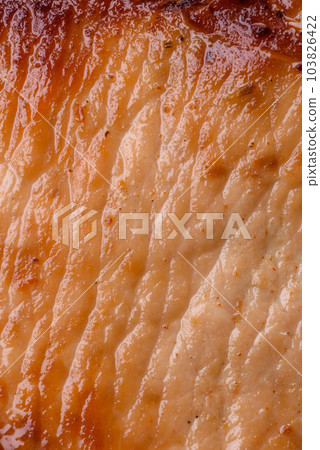 Delicious juicy pork or beef steak with salt, spices and herbs Delicious juicy pork or beef steak with salt, spices and herbs 103826422
