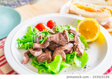 Pork Heart Saute Pork Heart Saute 103828189