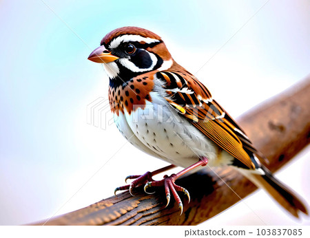 Sparrow that fits in branches 103837085