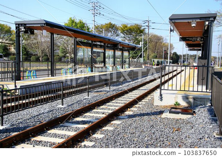 “交通未來城市宇都宮”已經建成，正在等待開放… Haga/Utsunomiya LRT [Seiryo High School]站 103837650