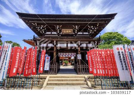 Niomon Gate of Ryusenji Temple in Moriyama Ward, Nagoya (Important Cultural Property) Niomon Gate of Ryusenji Temple in Moriyama Ward, Nagoya (Important Cultural Property) 103839117