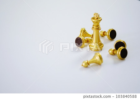 Human resources concept career management with clasped hands planning strategy with chess figures. Human resources concept career management with clasped hands planning strategy with chess figures. 103840588
