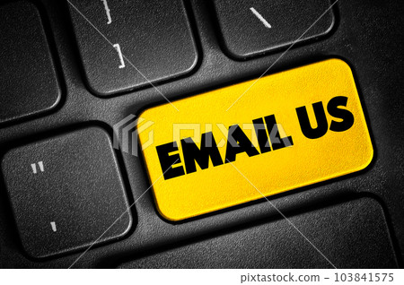 Email Us text button on keyboard, concept background Email Us text button on keyboard, concept background 103841575