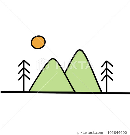 Mountain tree Mountain tree 103844600