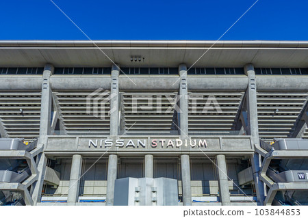 [神奈川的城市景觀] 新橫濱公園（日產體育場）周邊的城市景觀 103844853