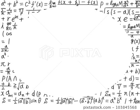 handwritten formula background 2 103845568