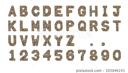 磚字母 1 磚字母 1 103846141