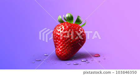 High quality photostrawberries on a bright background close-up . Generative AI High quality photostrawberries on a bright background close-up . Generative AI 103846350