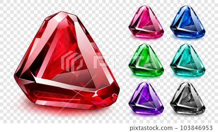Set of precious crystals 103846953