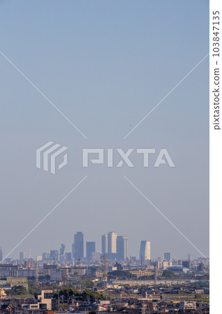 Inuyama City, Nagoya City, Komaki City as seen from Inuyama Naritasan, Aichi Prefecture Inuyama City, Nagoya City, Komaki City as seen from Inuyama Naritasan, Aichi Prefecture 103847135