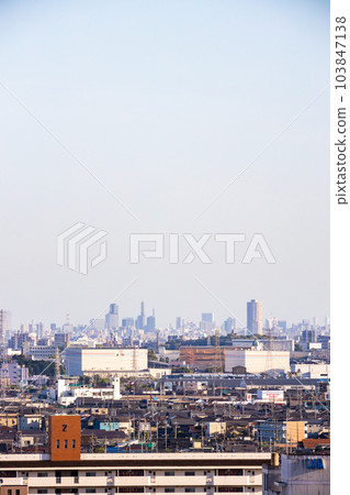 Inuyama City, Nagoya City, Komaki City as seen from Inuyama Naritasan, Aichi Prefecture Inuyama City, Nagoya City, Komaki City as seen from Inuyama Naritasan, Aichi Prefecture 103847138