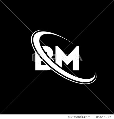 BM Letter Logo Design With Lighting Thunder Bolt. Electric Bolt Stock  Vector by ©twindesigner 274755884