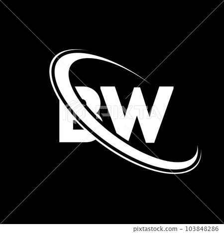 BW logo. B W design. White BW letter. BW/B W letter logo design. Initial letter BW linked circle uppercase monogram logo. BW logo. B W design. White BW letter. BW/B W letter logo design. Initial letter BW linked circle uppercase monogram logo. 103848286
