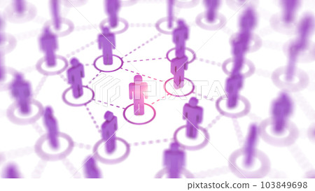 Social Web Network Background Image 103849698