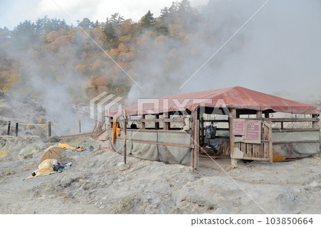 露天岩盤浴小屋（秋田縣仙北市多摩川溫泉） 103850664