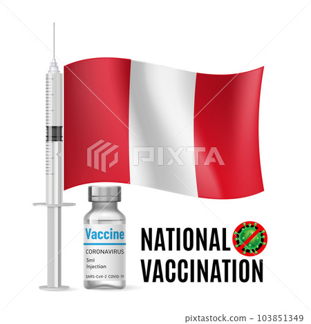 Immunization Icon of Peru Immunization Icon of Peru 103851349