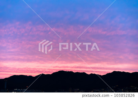 在六甲山的日落 103852826
