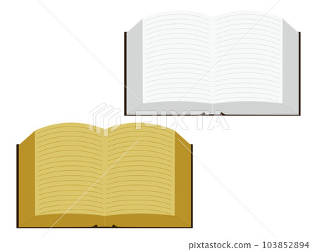 打開的新舊書籍插圖集(無主線) 打開的新舊書籍插圖集(無主線) 103852894