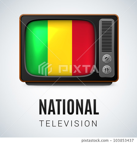 Round glossy icon of Mali Round glossy icon of Mali 103853437