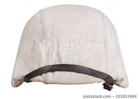 German nazi army helmet with white camouflage cover, type winter, helmet M35, M40, M42. German nazi army helmet with white camouflage cover, type winter, helmet M35, M40, M42. 103853664