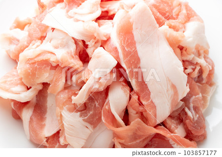 Minced pork. Minced pork. 103857177