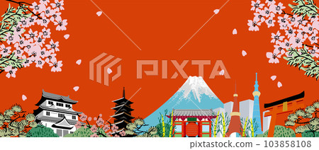 Illustration of the streets of Tokyo, Japan - Stock Illustration ...