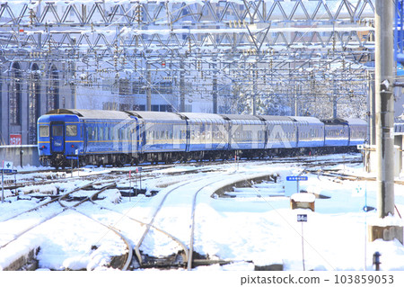 冬季北斗星臥舖特急札幌站 103859053