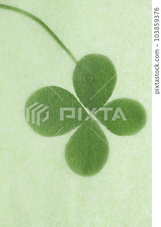 日本紙和四葉草背景材料 日本紙和四葉草背景材料 103859376