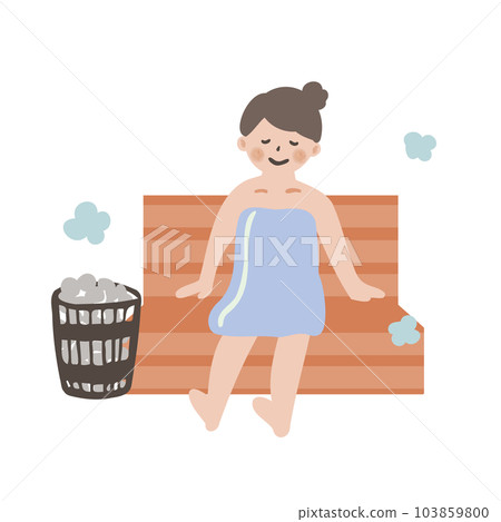 進入桑拿的女人 進入桑拿的女人 103859800