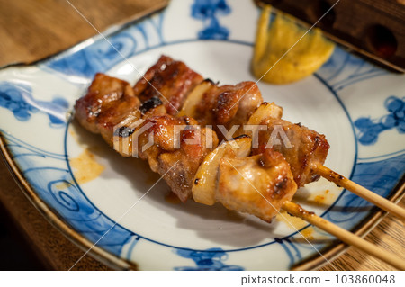 Very delicious yakitori from Muroran, Hokkaido, Japan Very delicious yakitori from Muroran, Hokkaido, Japan 103860048