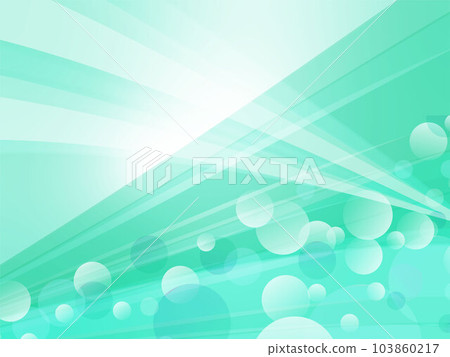 具有美麗飛濺和尖銳波浪圖案的抽象背景_翡翠綠 103860217