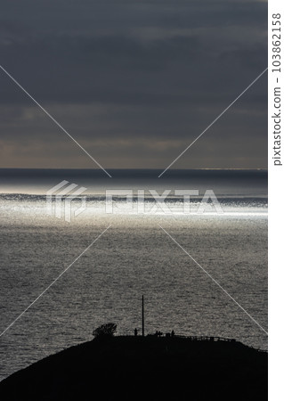 北海道鄂霍次克海的壯麗景色 北海道鄂霍次克海的壯麗景色 103862158