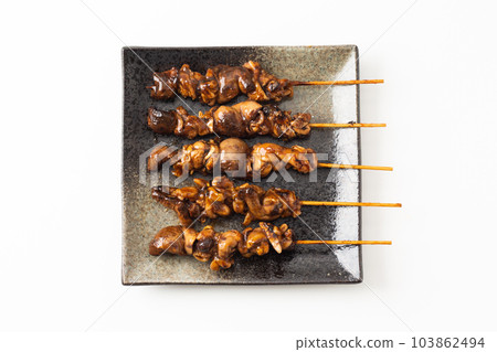 Grilled eel liver Grilled eel liver 103862494