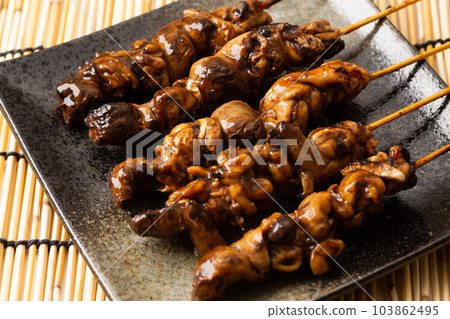 Grilled eel liver Grilled eel liver 103862495