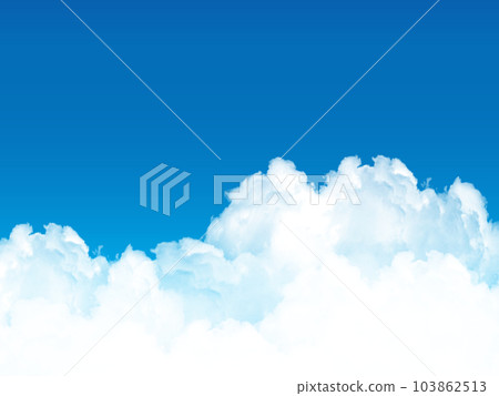 藍天白雲背景 藍天白雲背景 103862513