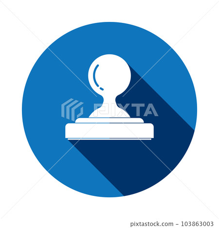 Stamp vector icon 103863003