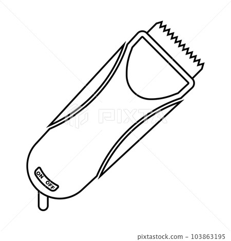 electric clippers icon 103863195