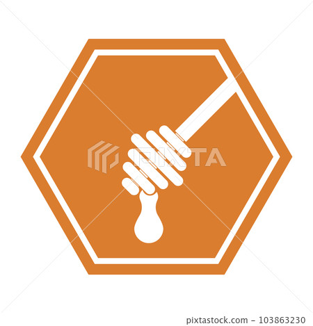 Honey dipper logo Honey dipper logo 103863230