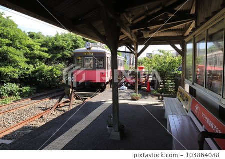 Scenery with a Chiba Choshimaru post (Choshimaru Tokawa Station) 103864088