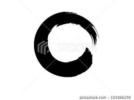 Brush character _ circle 103866298