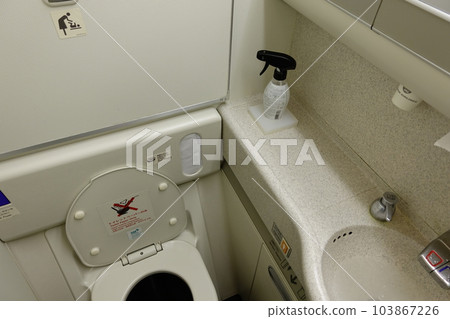 airplane toilet airplane toilet 103867226