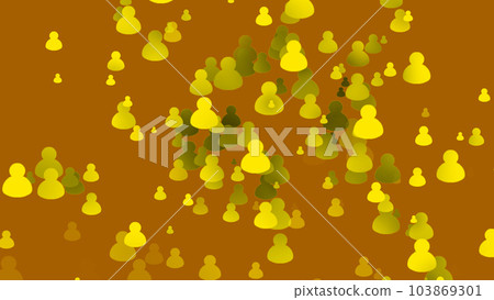 User icons on brown background. People icon. Business avatar symbol user profile icon. Abstract backdrop. Social network User icons on brown background. People icon. Business avatar symbol user profile icon. Abstract backdrop. Social network 103869301