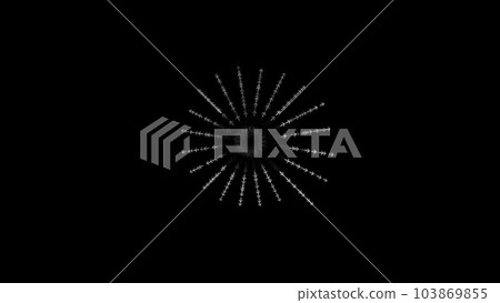 Star shooting arrow rays in different directions monochrome on black background. Background for advertising Star shooting arrow rays in different directions monochrome on black background. Background for advertising 103869855