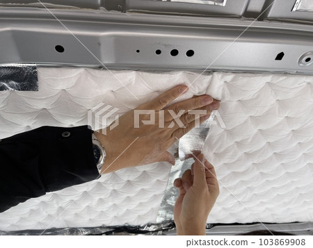汽車隔熱隔音DIY 工人動手 汽車隔熱隔音DIY 工人動手 103869908