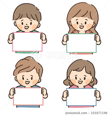 children with message boards 103871196